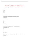 KSU Cse 1321 Test 1 &vert; UPDATED Questions with 100&percnt; Correct Answers