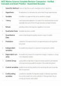 AICE Marine Science Complete Revision Companion - Verified Concepts and Exam Practice - Guaranteed Success