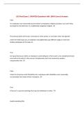 LGS Final Exam &vert; UPDATED Questions with 100&percnt; Correct Answers