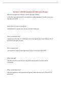 BUNDLE FOR LGS EXAMS &vert; ALL Questions UPDATED with 100&percnt; Correct Answers &vert; Complete and Accurate
