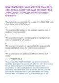 NEW GENERATION &lpar;NGN&rpar; NCLEX RN EXAM 2026-2027 ACTUAL EXAM TEST BANK 500 QUESTIONS AND CORRECT DETAILED ANSWERS&vert; Already Graded A&plus;