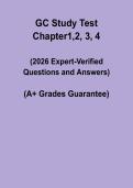 GC Study Test 2026 &vert; Chapters 1&ndash;4 Practice & Review PDF