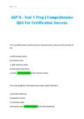 A&P II - Test 1 Prep &vert; Comprehensive Q&A For Certification Success