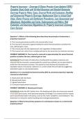 Property Insurance &ndash; Coverage & Claims Practice Exam Updated 2026 &vert; Complete Study Guide with Verified Questions and Detailed Rationales Covering Property Policy Types&comma; Covered Perils and Exclusions&comma; Dwelling and Commercial Property Coverage&comma; Replacement 
