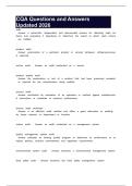 CQA Questions and Answers Updated 2026