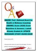 NBHWC Exam Prep 2026 &vert; 500&plus; Questions &vert; Coaching Skills&comma; Ethics&comma; MI & Behavior Change &vert; Health & Wellness Coaching