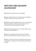 NR572 STUDY GUIDE 2026 MASTER SOLUTION DIGEST