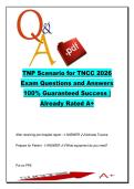 TNCC  EXAM COMPLETE PACKAGE DEAL
