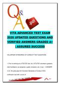 VITA Advanced Certification Exam 2026 &vert; 300&plus; Questions &vert; Tax Law&comma; Credits&comma; Filing Status & Deductions &vert; IRS Tax