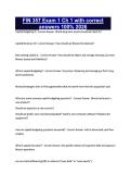 FIN 357 Exam 1 Ch 1 with correct answers 100&percnt; 2026