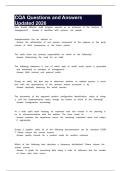 CQA Questions and Answers Updated 2026