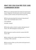 NR667 VISE II 2026 EXAM PREP STUDY GUIDE COMPREHENSIVE REVIEW