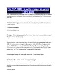 FIN 357 SB CH 4 with correct answers 100&percnt; 2026