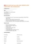 BSN HESI 366 RN Exit Exam