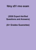FDNY Z51 RMO Exam 2026 &vert; Refrigeration Machinery Operator Prep PDF