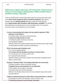 NUR125 Exam 4 Master Study Guide &vert; Verified Q&A &vert; Parkland Formula &  Rule of 9s&comma; Shock Stages & Hemodynamics&comma; ARDS & Ventilator Alarms&comma;  AKI&sol;CRRT & Disaster Triage &lpar;MCI&rpar;