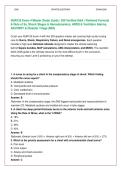 NUR125 Exam 4 Master Study Guide &vert; Verified Q&A &vert; Parkland Formula &  Rule of 9s&comma; Shock Stages & Hemodynamics&comma; ARDS & Ventilator Alarms&comma;  AKI&sol;CRRT & Disaster Triage &lpar;MCI&rpar; 