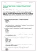 EM 385-1-1 Final Exam 2024-2026 &vert; Verified Q&A &vert; AHA & APP Requirements&comma; Fall  Protection &lpar;6ft Trigger&rpar;&comma; Excavation & Trenching&comma; LHE&sol;Crane Safety&comma; LOTO&comma; and  HAZWOPER 