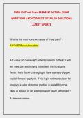 CMN 574 Final Exam 2026&sol;2027 ACTUAL EXAM  QUESTIONS AND CORRECT DETAILED SOLUTIONS  LATEST UPDATE  