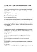 VATI Green Light Comprehensive Predictor Forms A&comma; B & C &vert; Exam Questions & Verified Answers &lpar;Complete PN Study Guide&rpar;