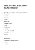 NR668 FINAL PAPER 2026 AUTHENTIC SOLVED COLLECTION