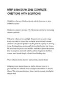 NRNP 6566 EXAM 2026 COMPLETE QUESTIONS WITH SOLUTIONS