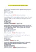 ATI Fluid and Electrolytes 2026 Actual Questions & Answers