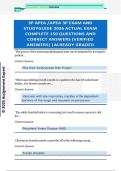 3P APEA &sol;APEA 3P EXAM AND  STUDYGUIDE 2026 ACTUAL EXAM  COMPLETE 150 QUESTIONS AND  CORRECT ANSWERS &lpar;VERIFIED  ANSWERS&rpar; &vert;ALREADY GRADED