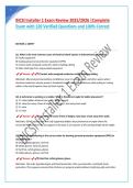 BICSI Installer 1 Exam Review 2025&sol;2026 &vert;Complete Exam with 120 Verified Questions and 100&percnt; Correct