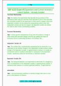EDF 6225 Exam &num;2 Questions and Correct Answers&sol;  Latest Update &sol; Already Graded 