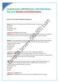 CompTIA Server&plus; &lpar;SK0-005&rpar; Exam &vert; 2025&sol;2026 Edition &ndash; Real Exam Questions and Verified Answers
