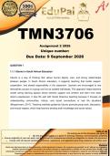 TMN3706 Assignment 2 &lpar;COMPLETE ANSWERS&rpar; 2026 - DUE 9 April 2026