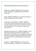 PA Safety Inspection exam with answers