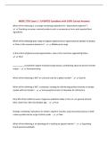 MDSE 2750 Exam 2 &vert; UPDATED Questions with 100&percnt; Correct Answers
