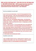 EPIC CLN 251&sol;252 Study Set 3 - KW&comma; EPIC CLN 251&sol;252 Study Set  2 - KW&comma; EPIC CLN 251&sol;251 &ndash; KW Complete Real Exam Questions  And Correct Answers &lpar;Verified Answers&rpar; Already Graded A&plus;  &vert;Guaranteed Success&excl;&excl; Newest Exam &vert; Just Released&excl;&excl;