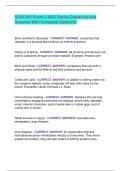 SCM 300 Exam 2 ASU Davila Questions And Answers With Complete Solutions&period;