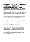 CPIM PART 2 PRACTICE TEST 2 TEST SCRIPT 2026 TEST PAPER QUESTIONS AND SOLUTIONS CERTIFICATION REVIEW GRADED A&plus;