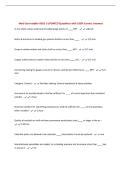 Med Gas Installer 6010 &vert; UPDATED Questions with 100&percnt; Correct Answers