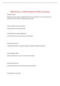 MGMT 335 Exam 2 &vert; UPDATED Questions with 100&percnt; Correct Answers