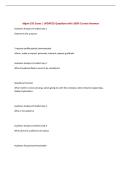 Mgmt 335 Exam &vert; UPDATED Questions with 100&percnt; Correct Answers