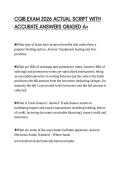 CQIB EXAM 2026 ACTUAL SCRIPT WITH ACCURATE ANSWERS GRADED A&plus;