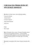 CQIB EXAM 2026 PREMIUM REVIEW SET WITH DETAILED ANSWER KEY