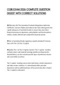 CQIB EXAM 2026 COMPLETE QUESTION DIGEST WITH CORRECT SOLUTIONS