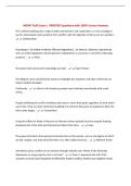 MGMT 6100 Exam &vert; UPDATED Questions with 100&percnt; Correct Answers