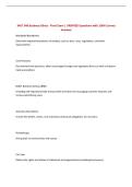 MGT 340 Business Ethics - Final Exam &vert; UPDATED Questions with 100&percnt; Correct Answers
