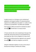WGU D116 PHARMACOLOGY &vert;&vert;2026 MOST RECENT  VERSION&vert;COMPREHENSIVE QUESTIONS AND VERIFIED  ANSWERS&sol;ACCURATE SOLUTIONS&vert;ALREADY GRADED  A&plus;&vert;GET IT 100&percnt; CORRECT