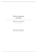 TDCJ Core Competencies Examination &ndash; Texas Department of Criminal Justice Staff Development & Training Division &ndash; Fiscal Year 2026&ndash;2027 academic assessment review