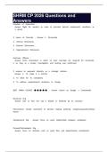SHRM CP 2026 Questions and Answers 