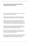 NSCI 175 EXAM 1 STUDY GUIDE 2026 QUESTIONS AND ANSWERS VERIFIED 100&percnt; CORRECT&period;