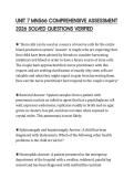UNIT 7 MN566 COMPREHENSIVE ASSESSMENT 2026 SOLVED QUESTIONS VERIFIED